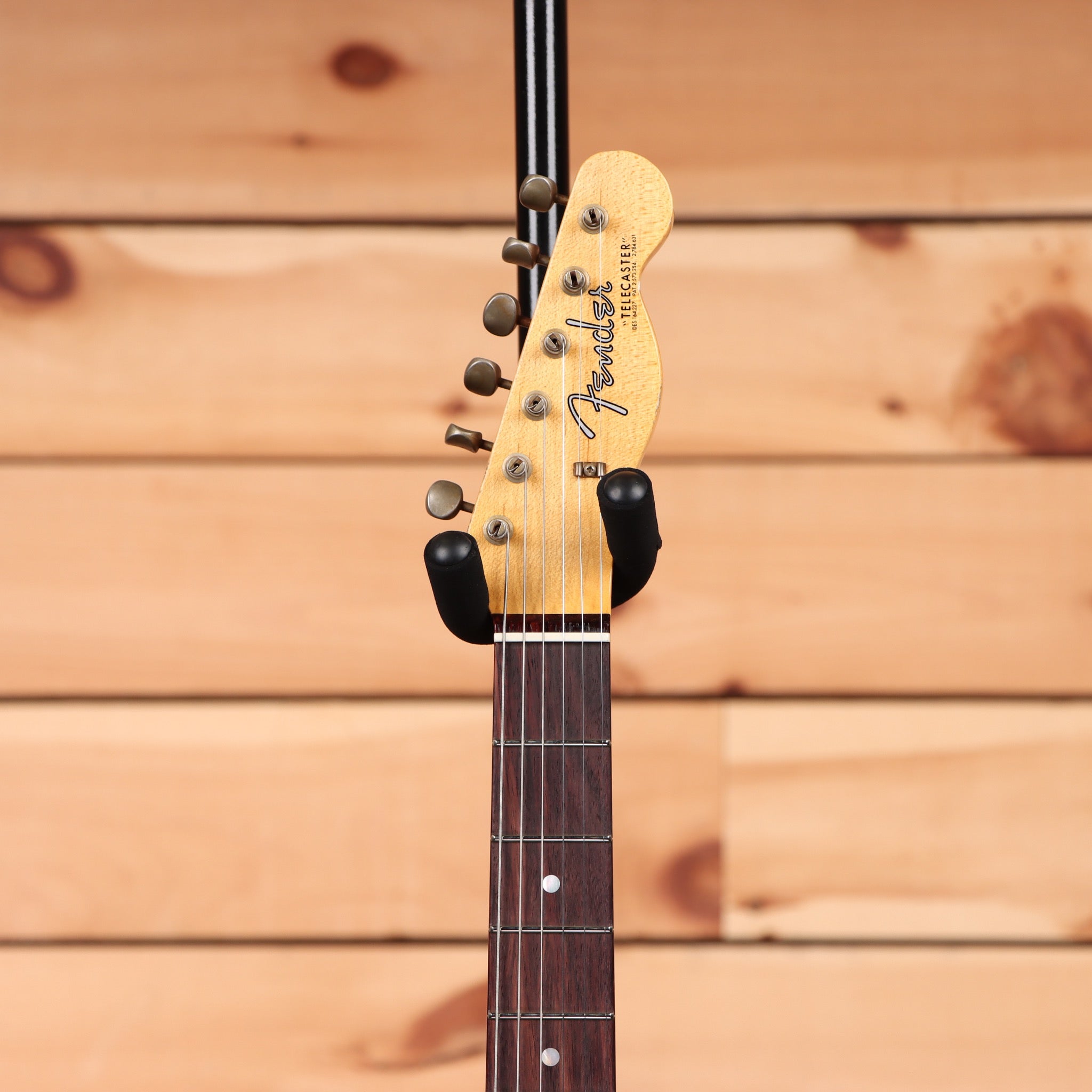 Fender Custom Shop 1964 Telecaster Relic electric guitar Aged Orange Sparkle with maple neck