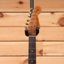 Fender Custom Shop Limited 1963 Stratocaster Relic electric guitar Super Faded Aged Surf Green with single-coil pickups
