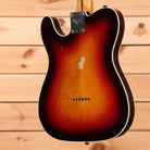 Fender Custom Shop 1959 Custom Telecaster relic electric guitar wide fade chocolate 3-tone sunburst with single-coil pickups