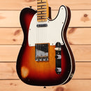 Fender Custom Shop 1959 Custom Telecaster Relic electric guitar wide fade chocolate 3-tone sunburst with maple neck