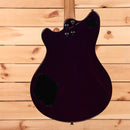 EVH SA126 Special semi-hollow electric guitar transparent purple with f-hole cutaway