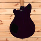 EVH SA126 Special semi-hollow electric guitar transparent purple with f-hole cutaway