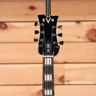 EVH SA126 Special electric guitar transparent purple with chrome hardware and maple fretboard