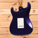 Fender Custom Shop 1963 Stratocaster Journeyman Relic electric guitar Purple Sparkle single-coil pickups