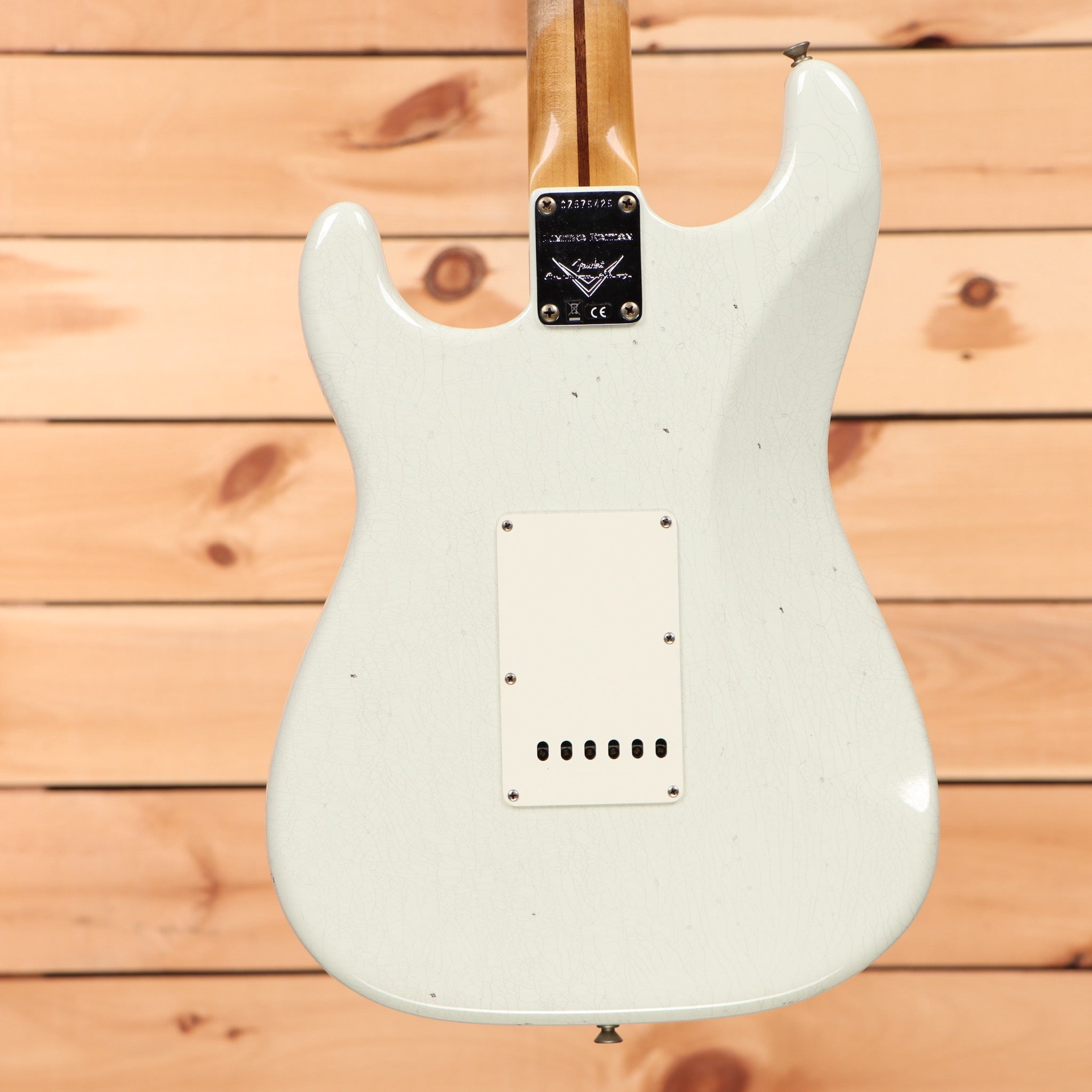 Fender Custom Shop Limited 1956 Stratocaster Journeyman Relic electric guitar desert tan with single-coil pickups