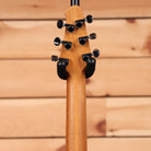 Powers Electric A-Type Hardtail electric guitar Liquid Metal Chrome Blue with chrome tuning machines
