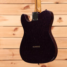 Fender Custom Shop 1955 Telecaster Journeyman Relic electric guitar Faded Aged Magenta Sparkle with single-coil pickups