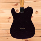 Fender Custom Shop 1955 Telecaster Journeyman Relic electric guitar Faded Aged Magenta Sparkle with single-coil pickups