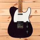 Fender Custom Shop 1955 Telecaster Journeyman Relic electric guitar Faded Aged Magenta Sparkle with maple neck