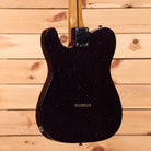 Fender Custom Shop 1955 Telecaster Journeyman Relic electric guitar Faded Aged Magenta Sparkle with single-coil pickups