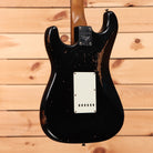 Fender Custom Shop Limited 1960 Stratocaster electric guitar heavy relic aged black with white pickguard
