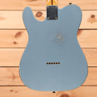 Fender Custom Shop Limited Masterbuilt 1958 Telecaster Relic electric guitar Ice Blue Metallic with single-coil pickups