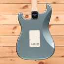 Fender Custom Shop 1968 Stratocaster electric guitar Lush Closet Classic Aged Ice Blue Metallic with single-coil pickups
