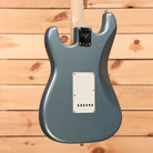 Fender Custom Shop 1968 Stratocaster electric guitar Lush Closet Classic Aged Ice Blue Metallic with single-coil pickups