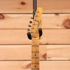 Fender Custom Shop Limited Reverse 1950s Telecaster relic electric guitar aged black with maple neck