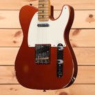 Fender Custom Shop Limited Reverse 1950s Telecaster relic electric guitar burnt copper with single-coil pickups