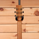 Boucher LESG172 acoustic guitar natural finish with gold tuning machines and black endpin