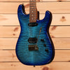 Charvel USA Custom Shop San Dimas HS CT QMT - Chlorine Burst