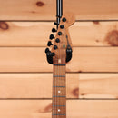 Charvel USA Custom Shop San Dimas HS CT electric guitar Chlorine Burst with black tuning machines