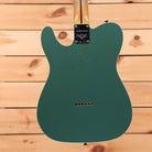 Fender Custom Shop Limited Reverse 1950s Telecaster relic electric guitar Sherwood Green Metallic with single-coil pickups