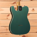 Fender Custom Shop Limited Reverse 1950s Telecaster Relic electric guitar Sherwood Green Metallic with single-coil pickups