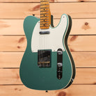 Fender Custom Shop Limited Reverse 1950s Telecaster Relic electric guitar Sherwood Green Metallic with maple neck