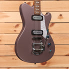 Powers Electric A-Type Frozen Berry Metallic electric guitar with dual humbucker pickups