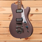 Powers Electric A-Type Frozen Berry Metallic electric guitar with dual humbuckers and tremolo bridge