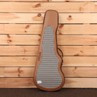 Powers Electric A-Type Frozen Berry Metallic electric guitar with houndstooth pattern fabric body covering