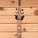 Powers Electric A-Type Frozen Berry Metallic electric guitar with maple neck and black hardware