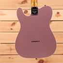 Fender Custom Shop Limited Reverse 1950s Telecaster Custom electric guitar Faded Aged Burgundy Mist Metallic with single-coil pickups