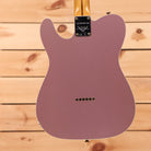 Fender Custom Shop Limited Reverse 1950s Telecaster Custom electric guitar Faded Aged Burgundy Mist Metallic with single-coil pickups