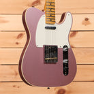 Fender Custom Shop Limited Reverse 1950s Telecaster Custom electric guitar Faded Aged Burgundy Mist Metallic with single-coil pickups