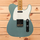 Fender Custom Shop Limited Reverse 1950s Telecaster Custom electric guitar Faded Aged Teal Green Metallic with single-coil pickups