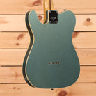 Fender Custom Shop Limited Reverse 1950s Telecaster Custom electric guitar Faded Aged Teal Green Metallic with single-coil pickups