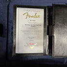 Fender Custom Shop Reverse 1950s Telecaster Custom electric guitar faded aged teal green metallic with certificate of authenticity