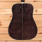 Gibson Dove Original acoustic guitar Trans Ebony dreadnought with cream binding