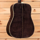 Gibson Dove Original acoustic guitar trans ebony with cream binding and dreadnought body shape