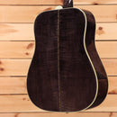 Gibson Dove Original M2M dreadnought acoustic guitar Trans Ebony with cream binding