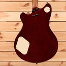 EVH SA126 Special semi-hollow electric guitar tobacco burst with cream pickguard
