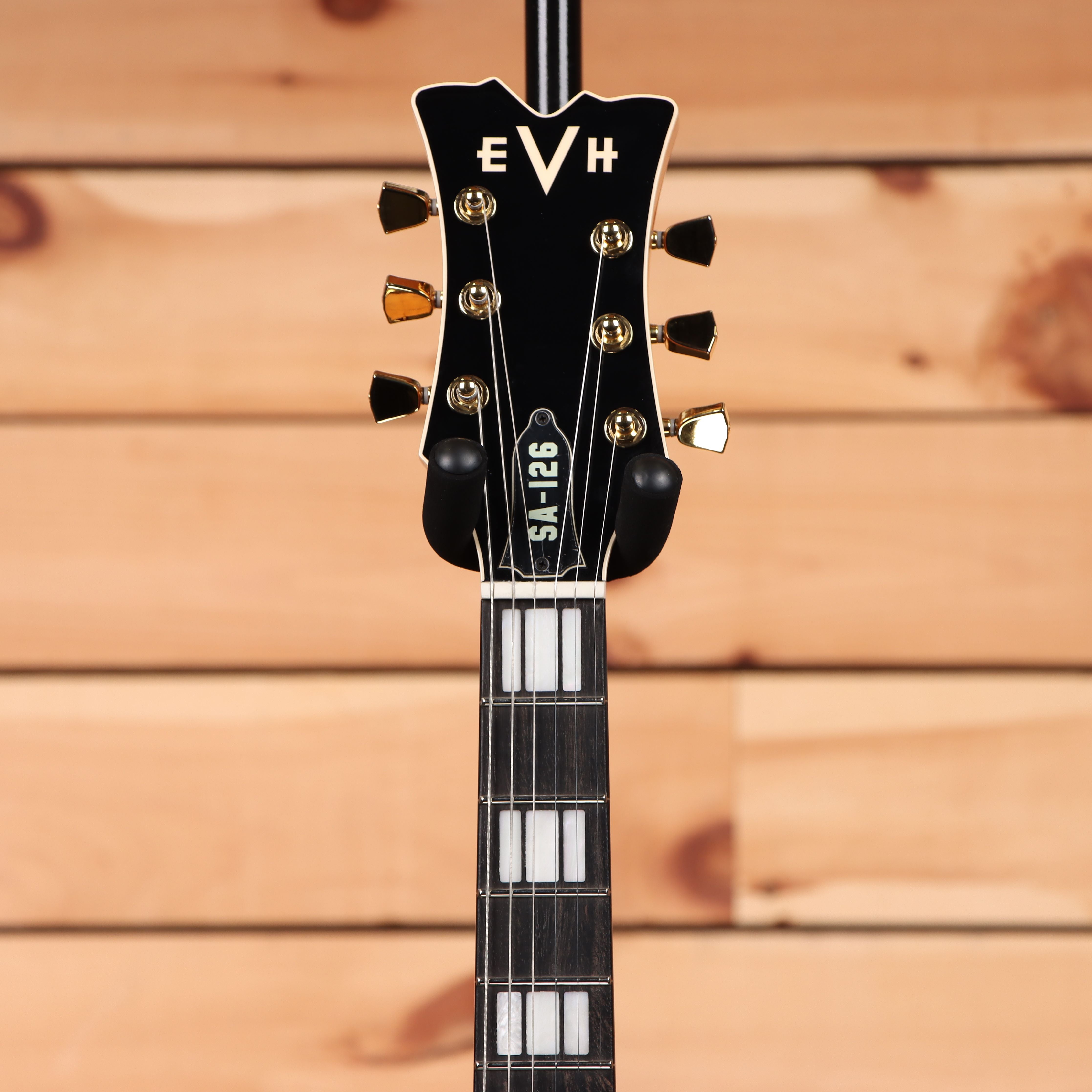 EVH SA126 Special electric guitar Tobacco Burst with chrome hardware and maple fretboard
