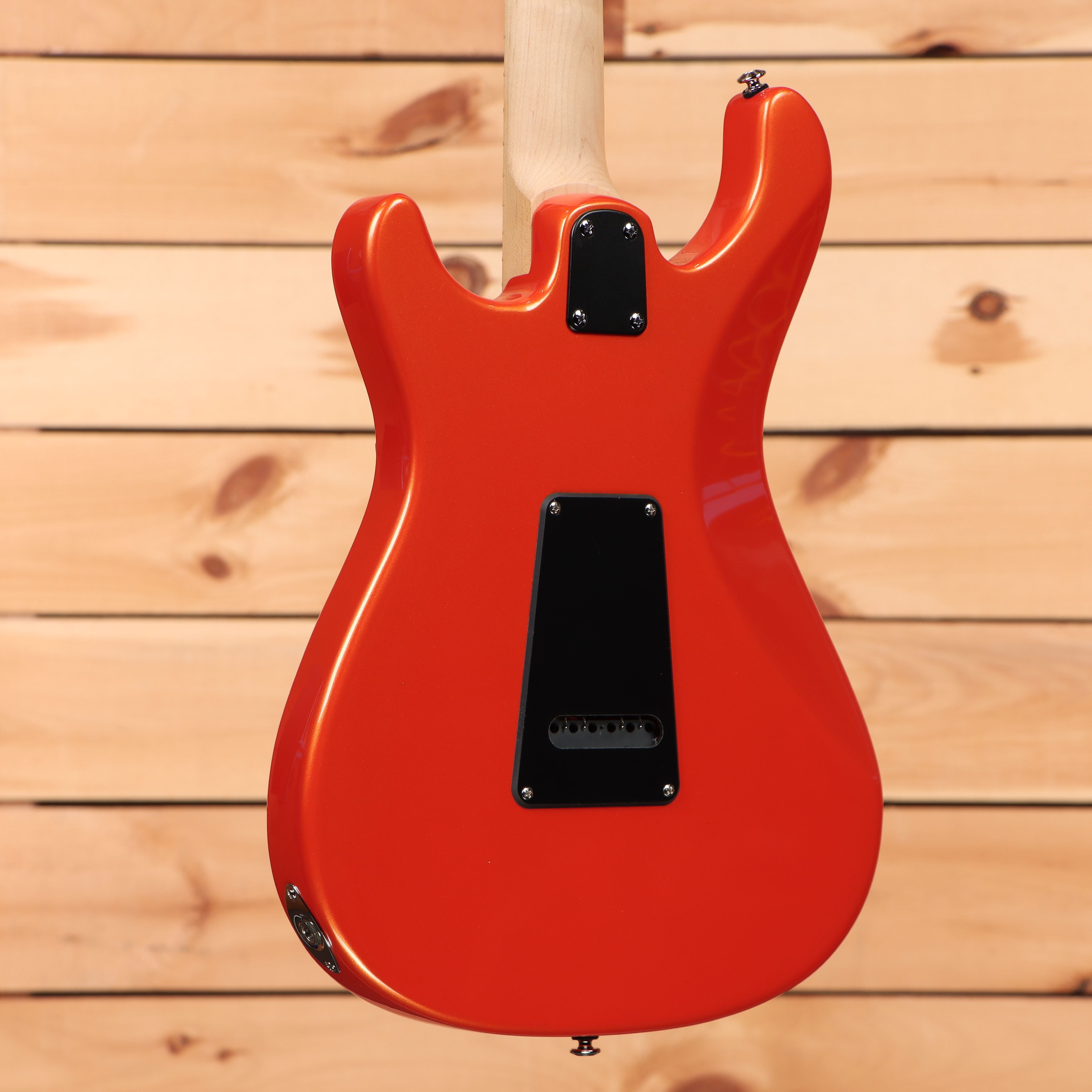 Paul Reed Smith SE NF3 electric guitar Metallic Orange with humbucker pickups and maple neck