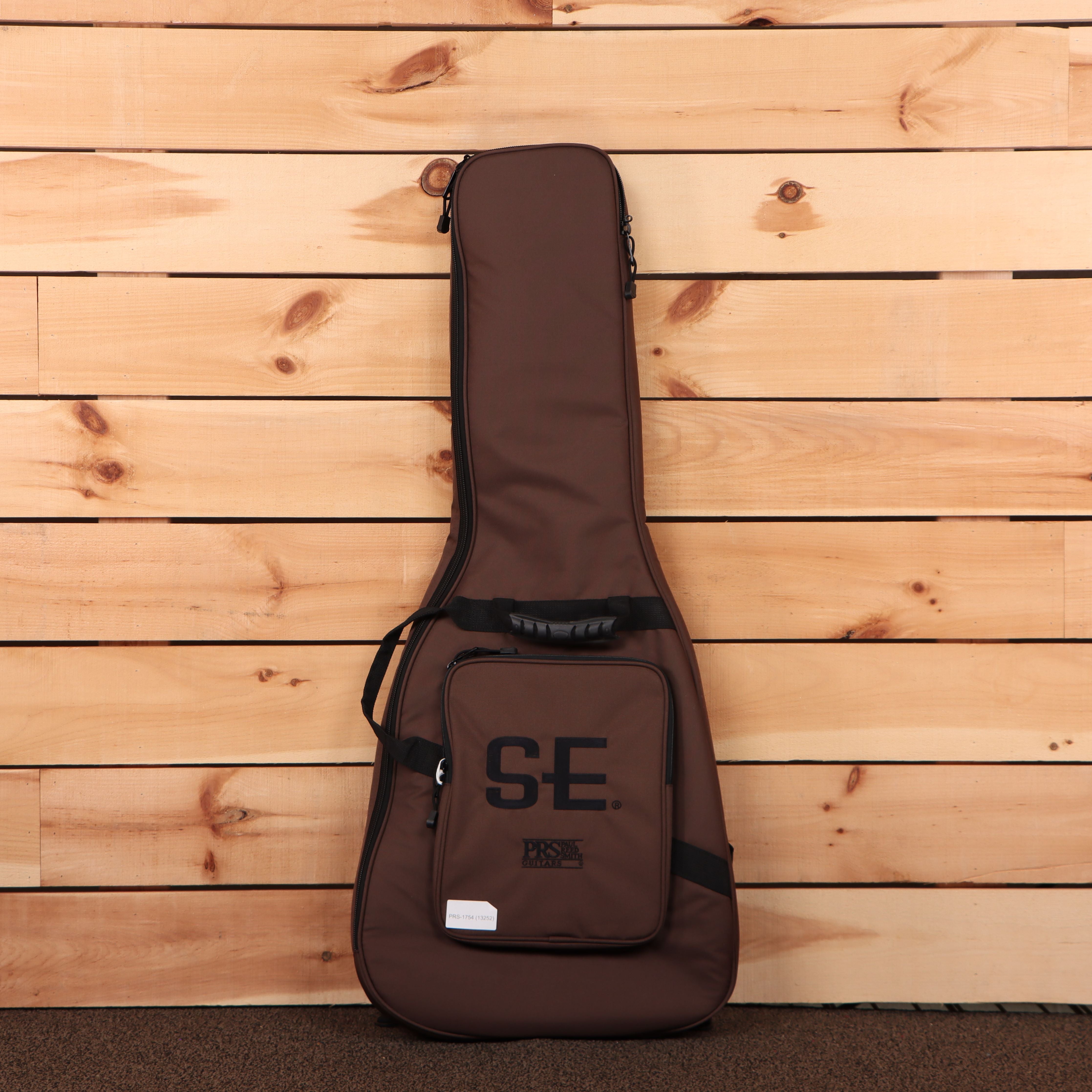 Paul Reed Smith SE NF3 gig bag brown canvas with protective padding and storage pockets