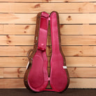 Gibson 1957 Les Paul Reissue Ultra Heavy Aged electric guitar double gold with pink velvet-lined hard case