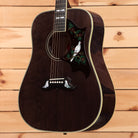 Gibson Dove Original acoustic guitar Trans Ebony with hummingbird pickguard inlay