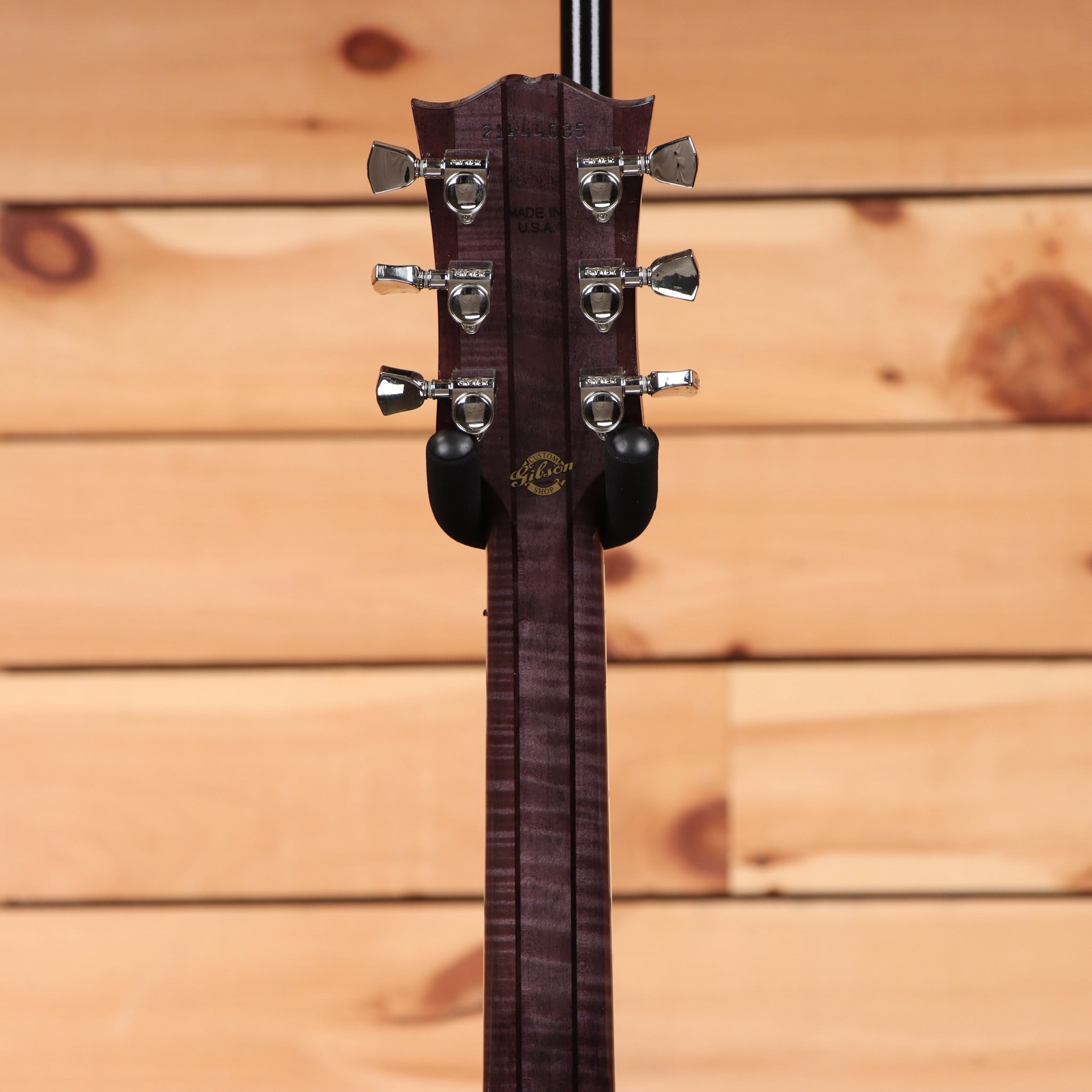 Gibson Dove Original M2M acoustic guitar trans ebony finish with chrome tuning machines