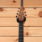 Ernie Ball Music Man Luke III HSS electric guitar Luscious Green with chrome hardware and maple neck