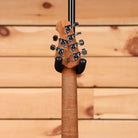 Ernie Ball Music Man Luke III HSS electric guitar Luscious Green with chrome tuning machines