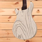 Paul Reed Smith Private Stock Special semi-hollow electric guitar Natural Whitewash Black Grainfill back with figured wood grain
