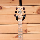 Paul Reed Smith Private Stock Special semi-hollow electric guitar Natural and Whitewash with black grainfill back and figured maple neck
